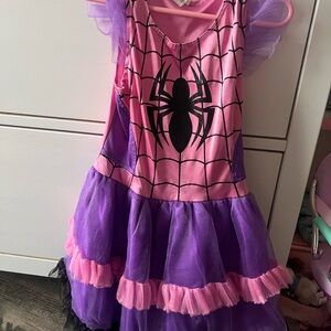 Marvel Pink and Purple Spider Costume for Kids